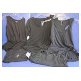 6 Womens Tops - Small, Variety of Styles, Black