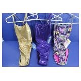 3 Womens Dolfin Swimsuits - Size 36, Gold,