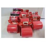 6 Rolls Fuschia M Wrap, 2 Fuschia Styling Wrap