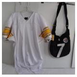 Pgh Steelers Jersey & Steelers #7 Jersey Purse