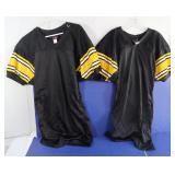 2 Steelers V-Neck Jerseys(Small)