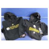 2 Steelers Hoodies(YMed)