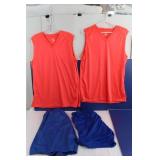 2 Ladies Tank Tops(XL), 2 Pr. Shorts