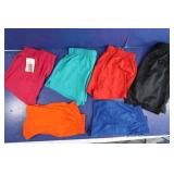 6 Pr. Youth Soffes(L)-orange,black,teal,pink,royal