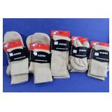 5 Pr. All Sport Tube Socks 4 in 1