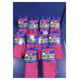 7 Pr. Multi-Sport Socks(med)-fuschia