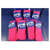 7 Pr. Multi-Sport Socks(med)-hot pink