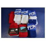 10 Pr. TCK Multi-sport Socks(Sm)-white, red, blue