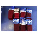 14 Pr. TCK Multi-sport Socks(Sm)-burgundy