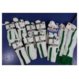 11 Pr Twin City 2 in 1  Baseball Socks-12-13 1/2