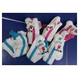 6 Pr Twin City 2 in 1  Baseball Socks-12-13 1/2