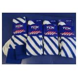 4 Pr. TCK Candy Stripe Socks(med)-blue