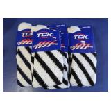 7 Pr. Candy Stripe Socks(med)-Black