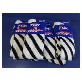 7 Pr. Candy Stripe Socks(med)-Black