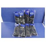 6 TCK Wrist Bands & 2 Black Headbands(all black)