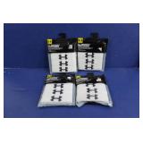 4 Pks Under Armour Wrist Bands