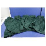 5 Pr Youth Badger Shorts(Med)-green