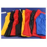 9 Pr Youth Badger Shorts(L)-assorted colors