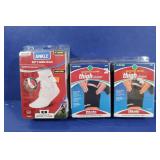 Mueller-2 Thigh Braces, 1 Ankle Brace(XL)
