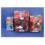 Mueller-2 Ankle Braces, 1 Wrist Brace(Smalls)