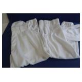 3 Pr Youth Baseball Pants(XL)-white