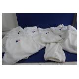 6 Pr Youth Majestic Baseball Pants(XL)-white