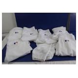 6 Pr Youth Majestic Baseball Pants(XL)-white