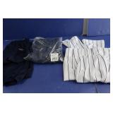 3 Pr Youth Baseball Pants(2 Navy-L, 1 Pinstripe-M)