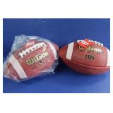 2 Wilson TD-1 Footballs