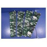 4 Arm Sleeves - L/XL, Green/Grey
