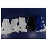 5 Pr. Adidas Youth Shorts-XS