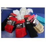 9 Pr TCK All Sport Socks(Lg)-assorted colors