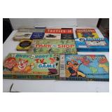 Vintage Board Game Lot-QuizMe, Howdy Doody, Park&