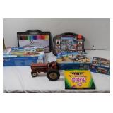 3 Lego Kits, Farmall Metal Tractor, Star Wars