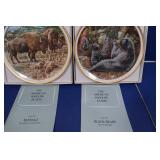 2 Lenox American Wildlife Plate Collection-L.E.