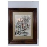 Framed/Matted Pictures of Old Williamsburg
