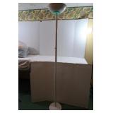 Metal Floor Lamp w/Glass Shade-71"H