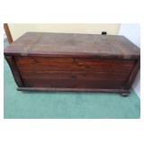 Cedar Chest w/Brass Accents