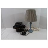 Ceramic Table Lamp&Small Fountain