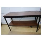 Pressed Wood & Metal Shelving Unit-48x18x30"
