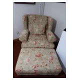Arm Chair & Ottoman,