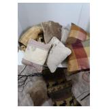 Lot of Pillows & 2 Throw Blankets