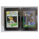 1980 Rickey Henerson Topps(crease intop rt),1993