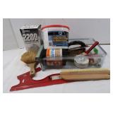 Home Repair Lot-Plaster Patch,Paints Tools,
