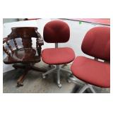 3 Office Chairs,