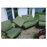 Outside metal furniture set