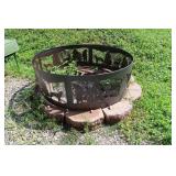 37" fire pit