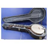 Bob Rock Banjo 4-String w/Case/Key 34 1/2"L