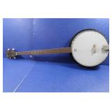 Vintage Harmony 5 String Banjo 38"Overall Length, Vintage Harmony 5 String Banjo 38"Overall Length,