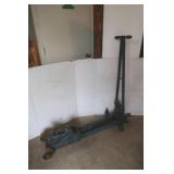 Vintage Heavy Duty Floor Jack-54"L Vintage Heavy Duty Floor Jack-54"L